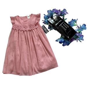 OshKosh B'gosh NWT Metallic Pink Dress Girls 4T